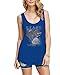 Game of Thrones Stark Winter Is Coming Juniors Frost Blue Tank Top