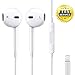 Earbuds,XiQinKJ With Microphone Earphones Stereo Headphones and Noise Isolating headset Made for iPhone 7/7 Plus iPhone8/8Plus iPhone X (Bluetooth Connectivity)