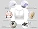 Women's Yoga Bra Light Support Cross Back Wirefree Pad Soft Queenie Ke Size L Color Angle White