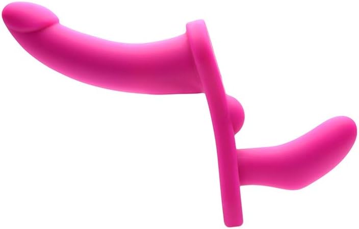 XR Brands SU Double Take, Penetration, Strap-On Harness, Purple, 526.64 g, AF864-PURPLE
