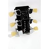 Tronical Tuning Systems Type D Self Tuner for Specific Gibson Guitars Vintage White Marbled Tulip Button 888365615059
