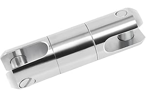 QZATTCAEN 1 Ton Cable Pulling Swivel for Electricity Construction, Wire Bearing Breakaway Swivel - 1 Pack