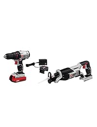 PORTER CABLE PCCK603L2 Juego combinado de taladro y sierra vaivén de 20V máx