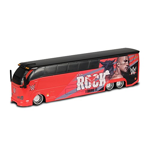 WWE 1/64 Diecast The Rock Tour Bus