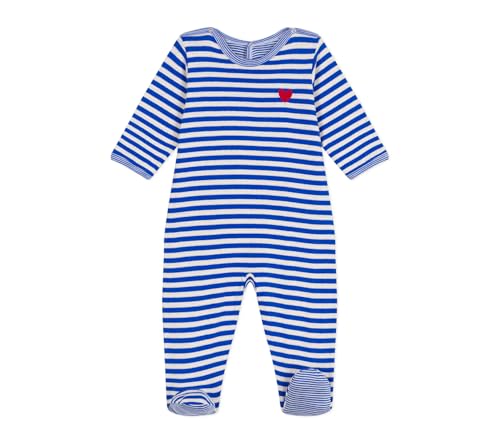 Petit Bateau A0CKO Dors Bien Pont Dos Perse/Avalanche Mixte Bébé 6 Mois