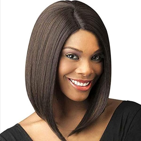 ヨーロッパとアメリカの女性の短いかつら スプリットウェーブ髪型wig偽のかつらの