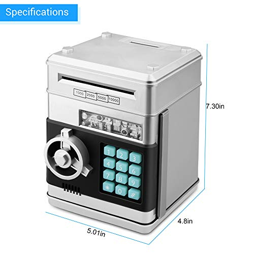 2 Zonkin+Cartoon+Electronic+Password+silvery