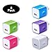 Single Port USB Wall Charger, Charging Block Box Cube NINIBER 1A/5V 5-Pack One Port Charging Brick Base USB Power Adapter Compatible for iPhone XR/X/8/7/6S/6S Plus Samsung Galaxy S9/S8/S7 Edge
