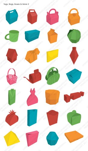 Cricut Cartridge - Tags Bags Boxes and More 2