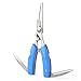 Booms Fishing F1 Fishing Pliers Hook Remover Fishing Multi Tool with Sheath Blue