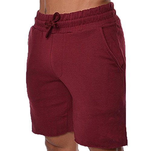 Clearance！Men Sporting Beaching Trousers Bodybuilding Sweatpants,PASATO Short Jogger Gyms Shorts