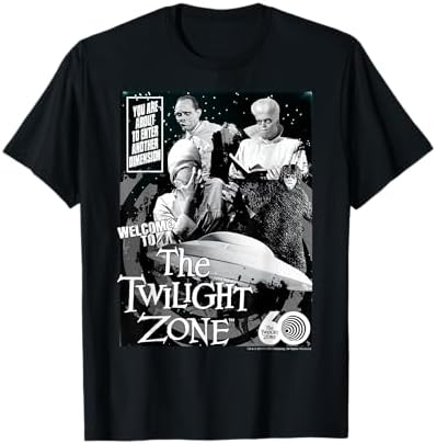Amazon.com: The Twilight Zone Vintage Television Logo T-Shirt