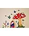 Paint Your Own Fairy Door - Includes Magic Key in a Bottle, 3 Stepping Stones, Fairy Lease Agreement, Notepad, and Fairy Welcome Guide
