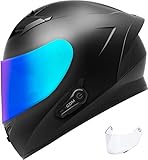 GDM Venom Motorcycle Helmet with GDM HYPERSONIC