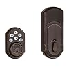 Kwikset 99100-079 SmartCode 910 Traditional Smart Keypad Electronic Deadbolt Door Lock with SmartKey Security and Z-Wave…