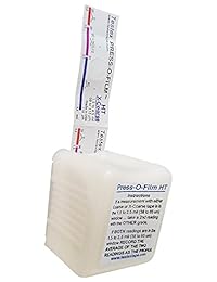 Testex Press O Film grado X Coarse (1,5 4,5 mils 38 115 micrones) cinta de réplica, rollo