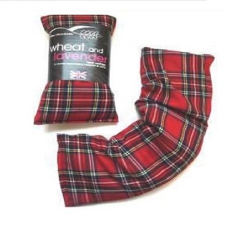 Herbal Microwave Heat Cushion Tartan Wheat bag Pain Reliever Fragranced Lavender