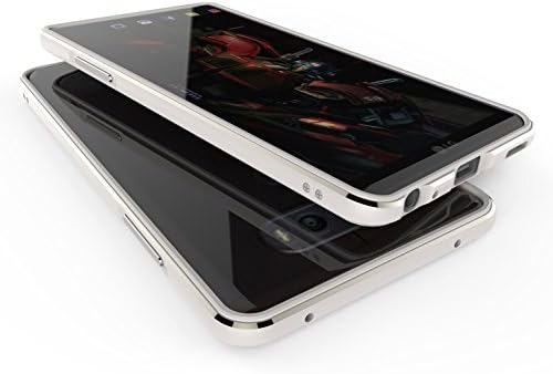 Szjay Ultra Thin Deluxe 100% Metal Aluminum Alloy Frame Bumper Case Cover for LG V20 (Silver)
