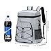 LUNCIA 24L Cooler Bag Insulated Soft Cooler Backpack Leakproof Lightweight for Beach/ Picnic/ Fishing/ Hiking/ Camping/ Park/ Day Trip, Greythumb 1