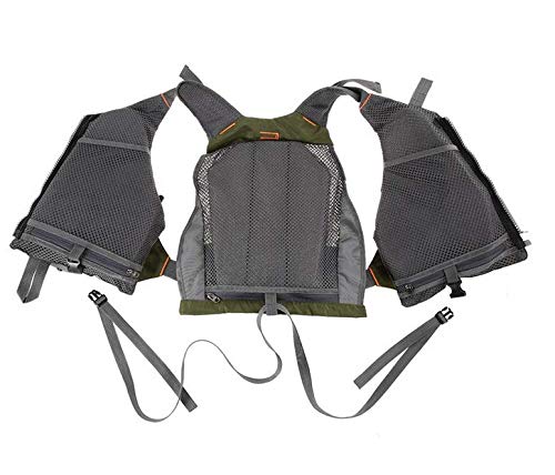 Panegy Herren Outdoor jagdsport Angelweste Fliegenfischen Tintenfischangeln Praktisch Weste Draussen Reise Leichte Jacke Mantel – Bild 7