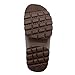 Kaiback Shower Shoes Men - Brown Waterproof Slide Sandals Rubber Non-Slip Bathroom College Dorm Indoor House Beach Shower Slippers (10/11)