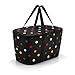 Reisenthel 20-Liter Collapsible Cooler Bag with Zipper Closure, Multicolor Dots