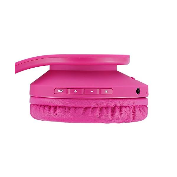 PowerLocus-Headphones-Over-Ear-for-Kids-Bluetooth-Wireless-Headphones-with-Microphone-Safe-Volume-85DB-Limited-Foldable-with-Carry-Case-Wireless-and-Wired-Headset-with-Micro-SDTF-for-iPhonePC PowerLocus Kids Headphones, P2 Bluetooth Headphones for Kids with Volume Limit 85DB, Kids Wireless Headphones Over Ear…