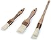 SPARTA 4038000 Boarhair Round Brush, Ergonomic Shape With Studry Wood Handle, 1 Inch, Brown