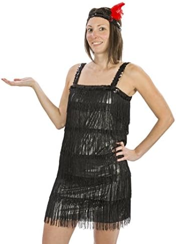 black flapper dress amazon Amazon.com: Karnival Costumes Roaring 20s 1920 Black Flapper Dress Women's  Costume X-Small 2-4 : Clothing, Shoes & Jewelry