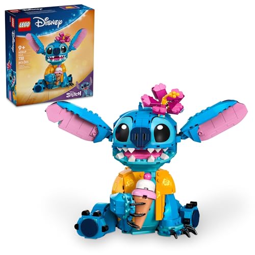 LEGO Disney Stitch Kit de construcción de juguetes para niñas y niños 43249