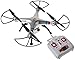 Syma X8G Headless 2.4Ghz 4CH RC Quadcopter with 8MP HD Camera (Silver)