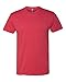Next Level mens Next Level Premium CVC Crew(N6210)-RED-M
