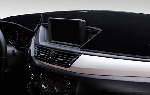 Custom Fit Dashboard Black Center Console Cover Dash Mat Protector Sunshield Cover for 2013 2014 2015 2016 2017 2018 Toyota RAV4