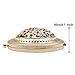 ALICE 12 Sets Gleamy Boutique Compact Mirror, Folding Mirrors With Gift Box-Golden