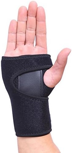 HEIRBLS Wrist Brace, Wrist Support Removable Wrist hand Splint Support Training Protector, Cushioned to Help with Carpal Tunnel and Relieve and Treat Wrist Pain (Right)