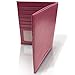 RFID Blocking Leather Passport Holder For Men and Women - Pink