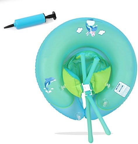 Liorona Inflatable Baby Swimming Float Ring Children Waist Float Swimming Pool Toys for Bathtub and Pools Swim Trainer ,3-12month