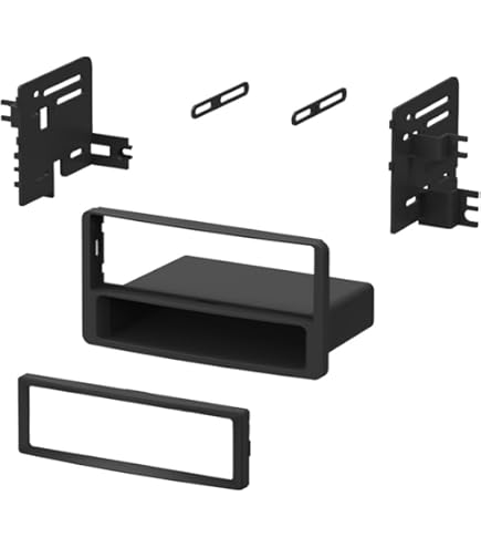 Double Din Radio Installation Dash Kit For Toyota Sequoia (2008-2022) & Tundra (2007-2013) - Black Trim Panel