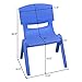 Costzon Kids Chairs, Stackable Plastic Learn and Play Chair for School Home Play Room, Colorful Chairs for Toddlers, Boys, Girls (Multicolor, 8 Chairs)