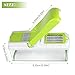 Vegetable Chopper, ONSON Food Chopper Cutter Onion Slicer Dicer, 10 in 1 Veggie Slicer Manual Mandoline for Carrot, Garlic, Cabbage, Tomato, Potato, Fruit, Salad