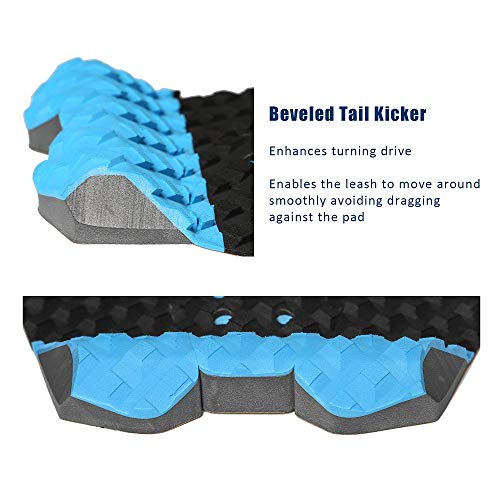 OCEANBROAD 5 Pieces Surfboard Traction Pad with 3M Adhesive
