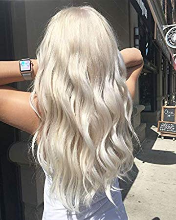 Amazon Com Mosoo 10 Inch Hair Topper For Short Hair 60 Platinum
