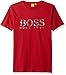 BOSS Orange Men's Tommi Printed Logo T-Shirt, Red, Small