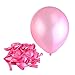 72Pcs 12Inch Pearl Balloons Thicked Latex Balloons For Birthday Parties Wedding Decoration Supplies or Arch Decorations(Rose Red&Pink&White)