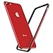 RANVOO iPhone 7 Premium Bumper Case, Flexible Protective Aluminum TPU Hybrid Bumper Frame for Apple iPhone 7, RED (Colorway Released in May 2017), [ARMOR]