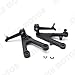 XKH Group Front Rider Foot Rest Pegs Brackets For 2003-2010 Yamaha R6 BLACK by XKH