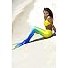 Fin Fun Mermaid Tail Only, Reinforced Tips, NO Monofin, Bahama Blush, Youth 12