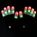 Amazer Kids Light Gloves Children Finger Light Flashing LED Warm Gloves with Lights for Birthday Light Party Christmas Xmas Dance Gifts for More Fun-Black