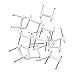 Gardner Bender PS-175ZN Plastic Staple, ¾ Inch., Secures Romex, UF & (NM) Non-Metalic Cable, Polyethylene - UV Resistant, Splinter Free, Application: 14/3, 12/3, 10/3 (NM) Cable, 100 Pk., White