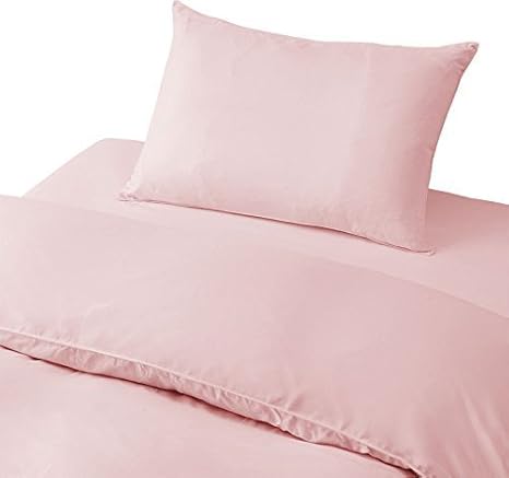 Amazon 布団カバー 3点セット シングル 掛け布団 敷き布団 枕 ピュアピンク 寝具カバーセット オンライン通販